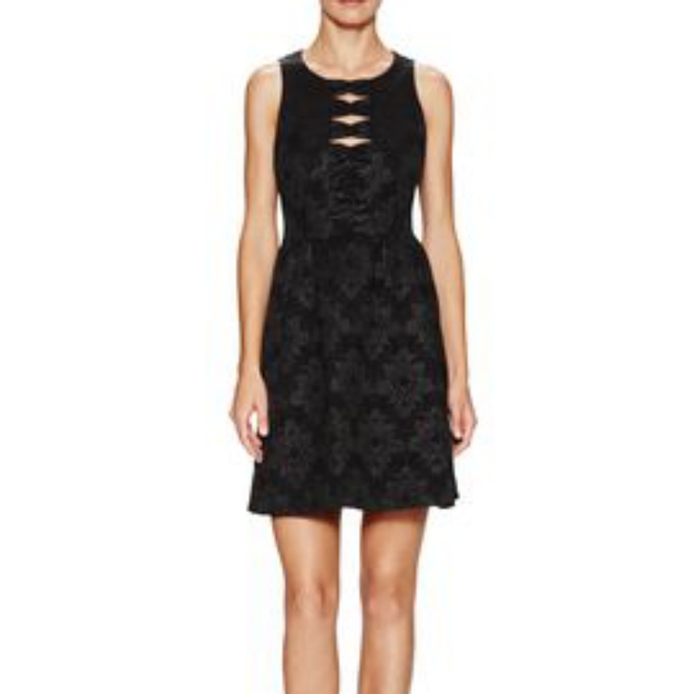 Nanette Lepore Black Masquerade Dress NWT